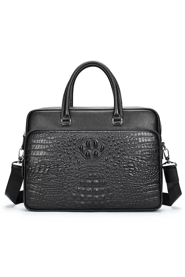 Pinnacle Prestige Men's Alligator Tote