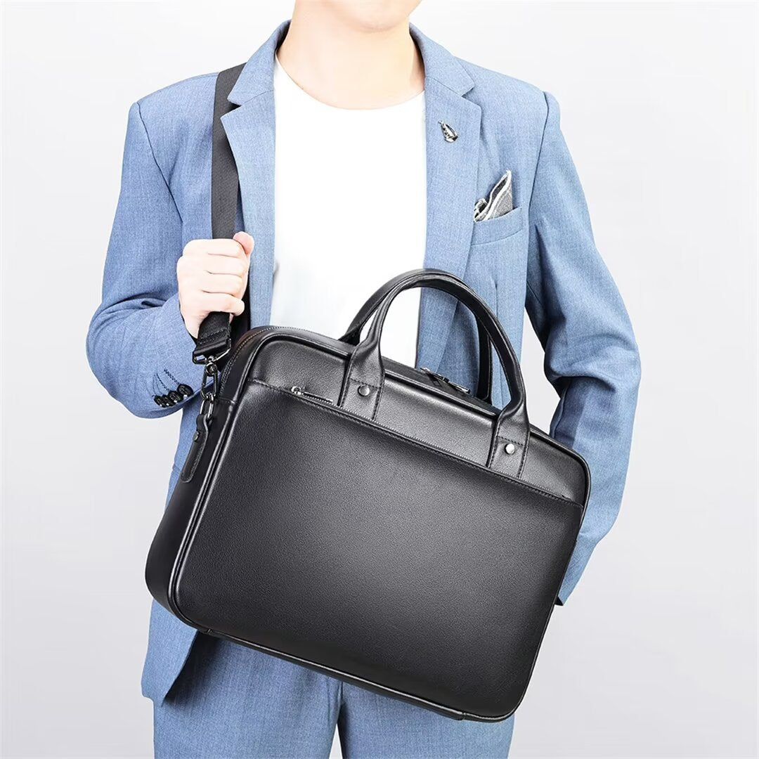 Urbane Edge Alligator Leather Tote