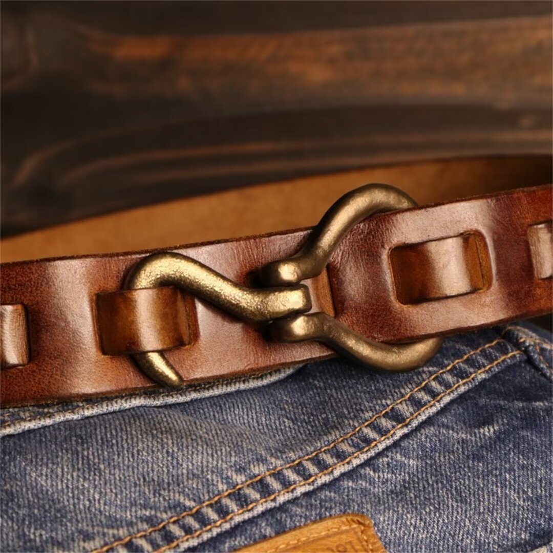 Gentleman's Choice Cowskin Belt