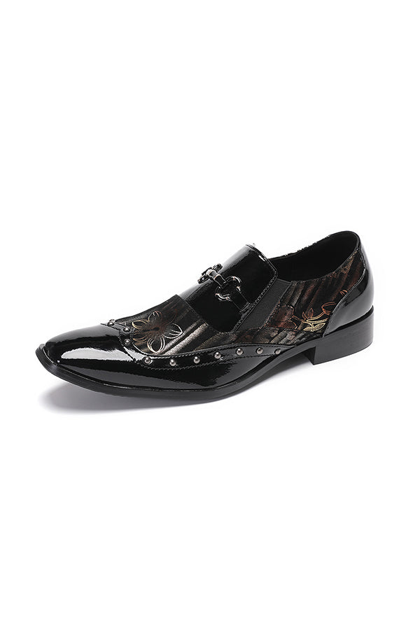 ChicLeather Slip-on Dress Shoes