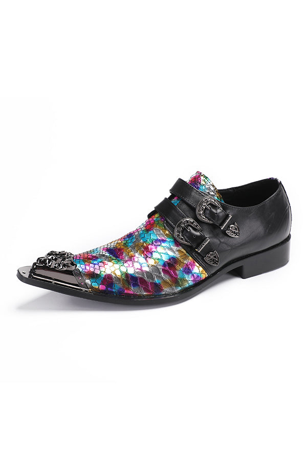 ChicLeather Slip-on Dress Shoes