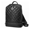 LeatherLux Cowhide Business Travel Computer Backpack