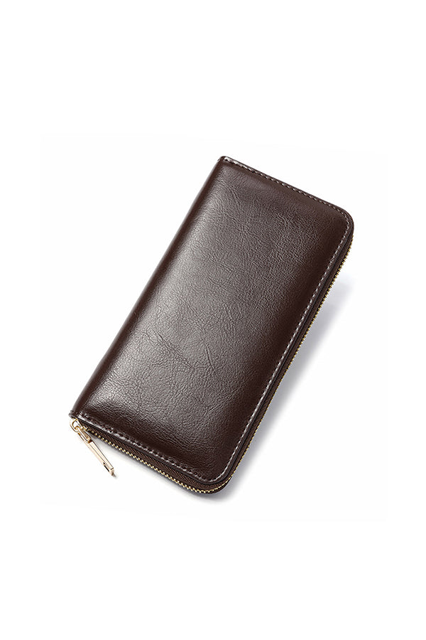 Luxury Leather Long Wallets