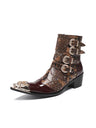 Ostranuxe Bridal Zipper Boots