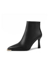 Luxury Leather Pointed Toe Tall Boots