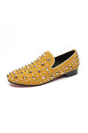 Luxe Exotic Pattern Genuine Leather Slip-on Loafers