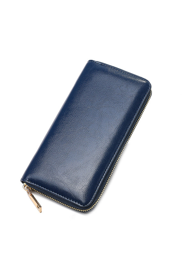 Luxury Leather Long Wallets