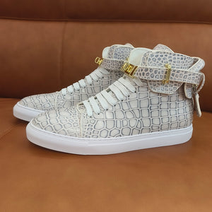 Luxalon Lace-Up Elegance Sneakers