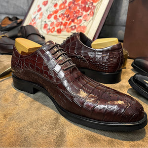 AlliLuxe Classic Lace Up Oxford Dress Shoes