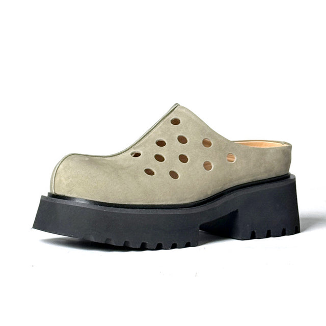 Luxalon Wedding Platform Slip Shoes