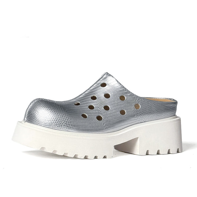 Luxalon Wedding Platform Slip Shoes