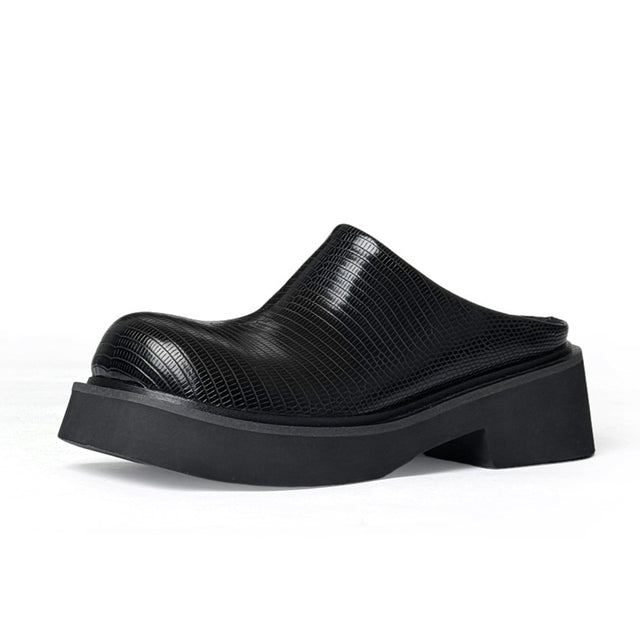 Luxalon Wedding Platform Slip Shoes