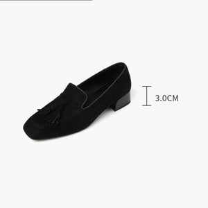 Luxury Cow Suede Leather Slip-on Loafers