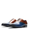 LaceLux Exotic Lace Up Oxford Shoes