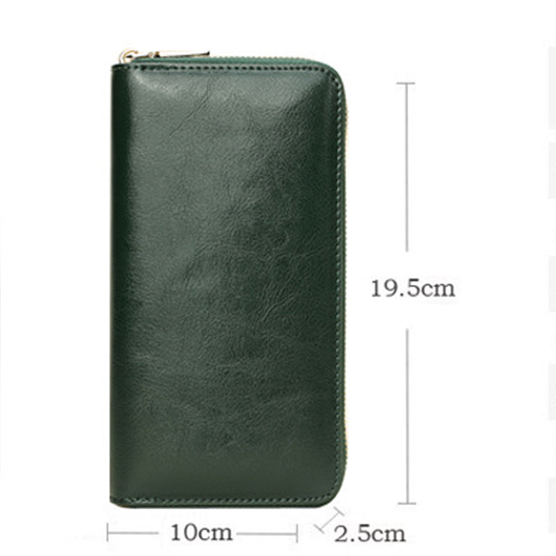 Luxury Leather Long Wallets