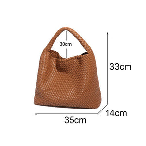 Elegant Women PU Casual Tote Bag