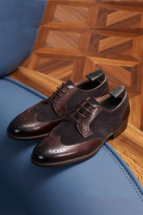 Classy Leather Lace Up Business Loafers