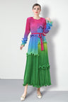 Trendy Pleated Oversized Dresses