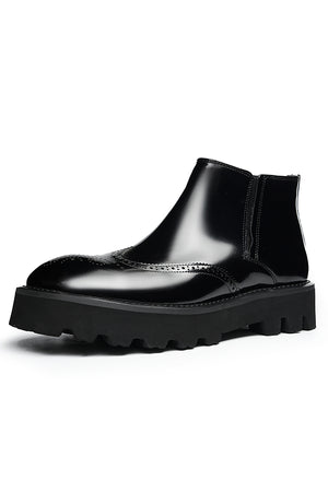 Veltique Sleek Slide Dress Boots