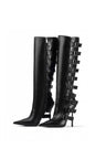 Luxe Chic Winter High Heeled Boots