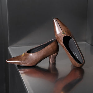 AlliChic Exotic Pointed Toe High Heels