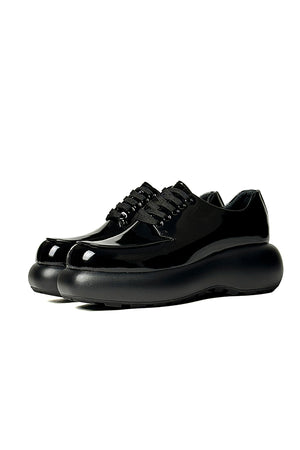 ChicLux Round Toe Lace-Up Dress Shoes