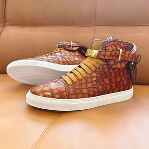 Luxalon Lace-Up Elegance Sneakers