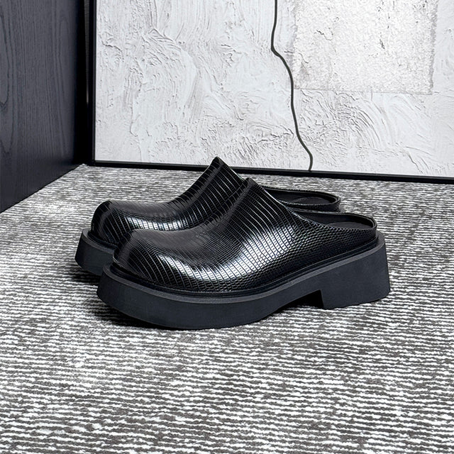 Luxalon Wedding Platform Slip Shoes