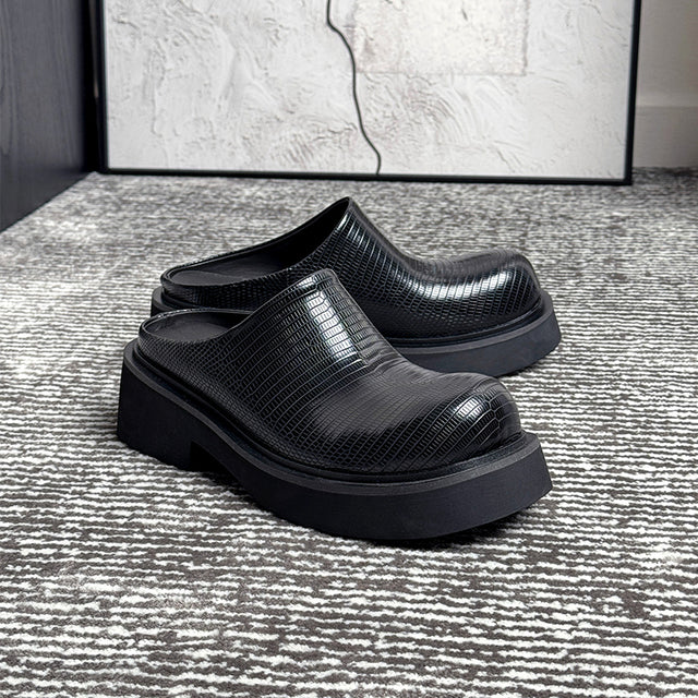 Luxalon Wedding Platform Slip Shoes