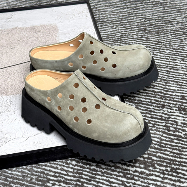 Luxalon Wedding Platform Slip Shoes