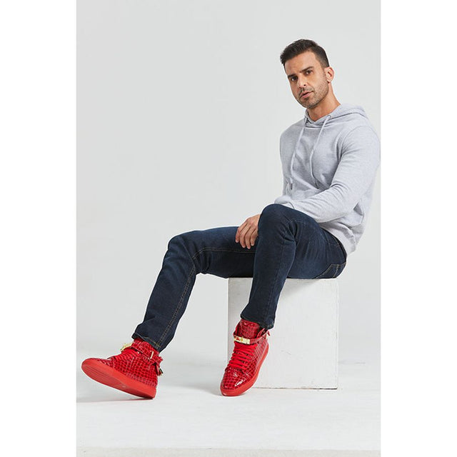 Sovereign High-Top – Apex Red