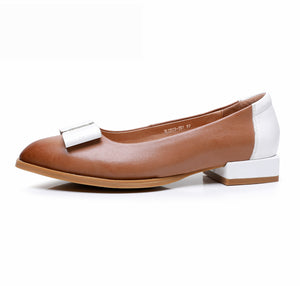 CowLeather Exotic Elegance Slip-On Shoes