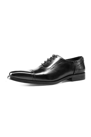 AlliElegance Luxe Brogue Oxford Dress Shoes