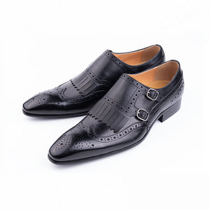 BrogueLux Custom Tassel  Oxfords Wedding Shoes