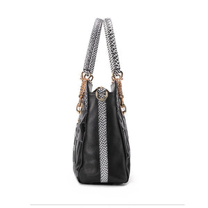 AlliLuxe Exotic Leather Shoulderbag