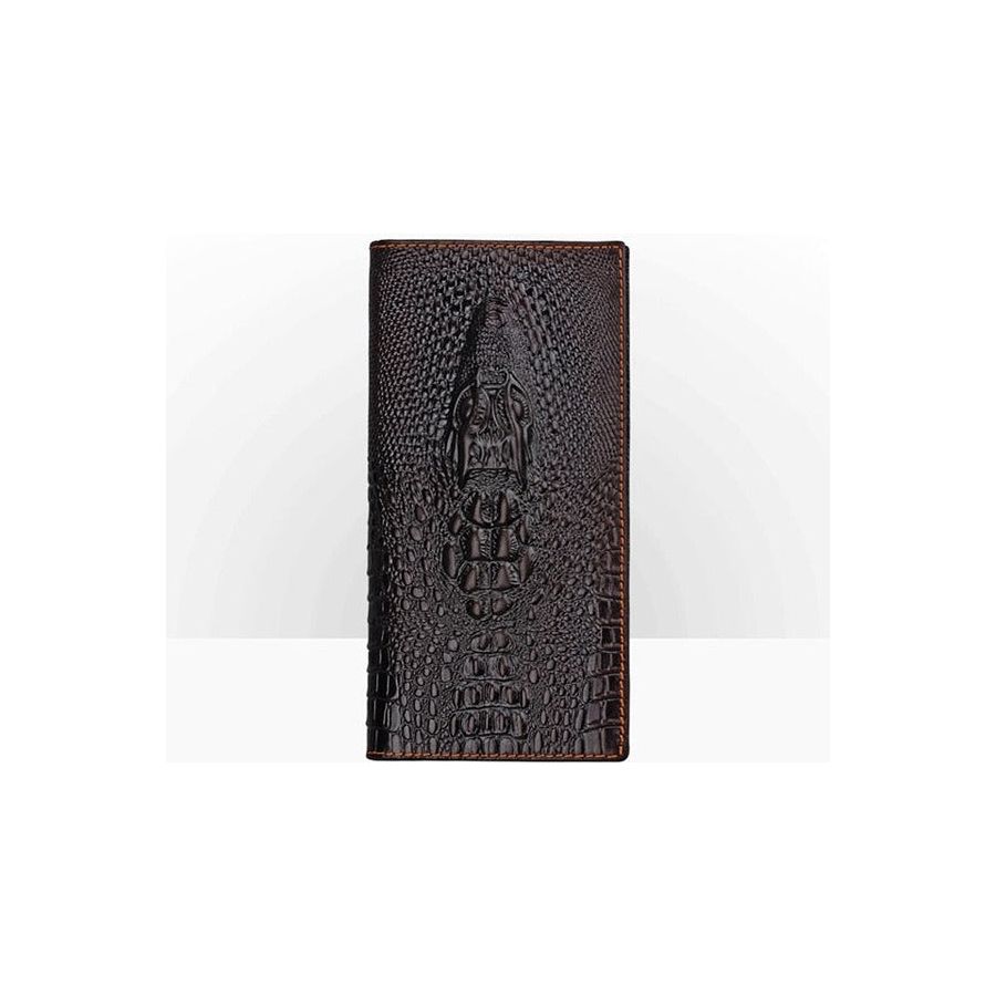 Multiple Wallet - Luxury Crocodilien Matte Black