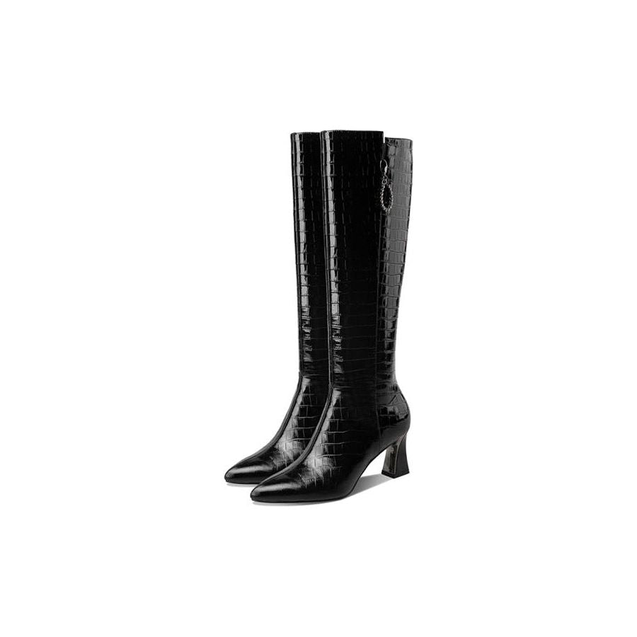 Shop at Crocodile Wear | Veltique Luxe High-Zip Boots - Tall