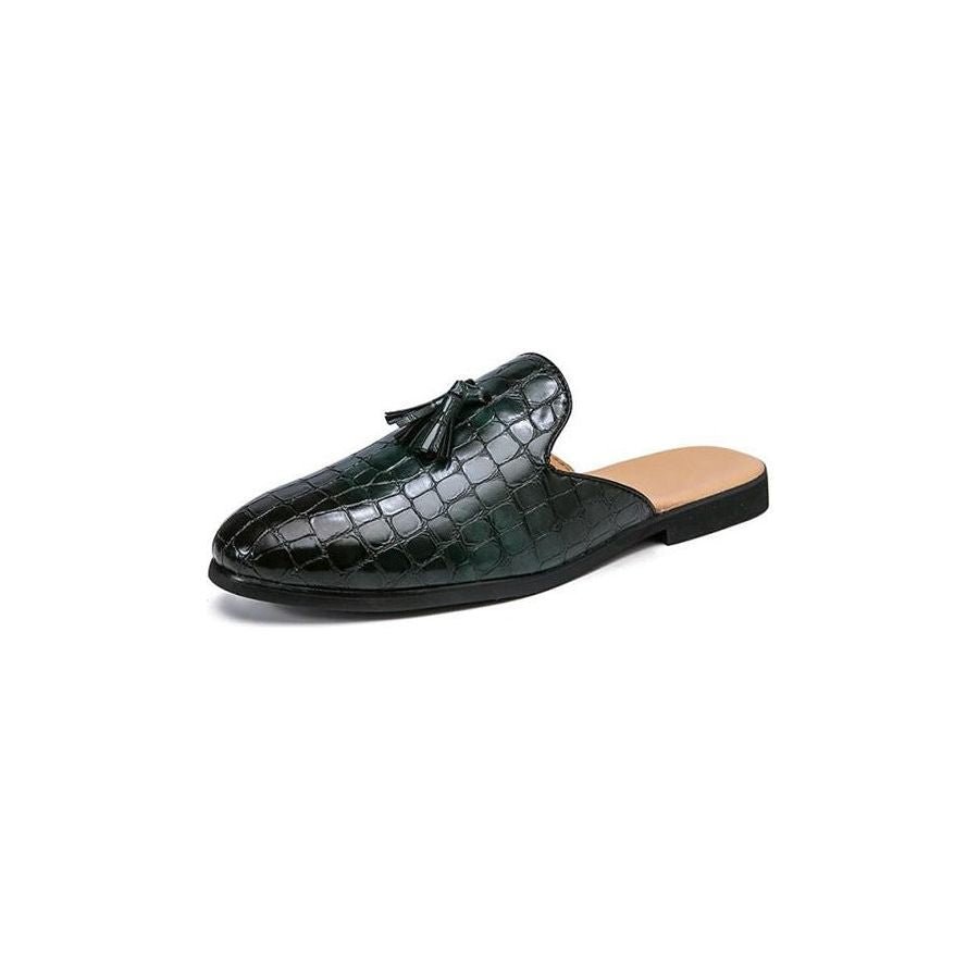 【prank project】Loafer mule Black Shop at Crocodile Wear | Luxeque Altrava Glide Moccasins