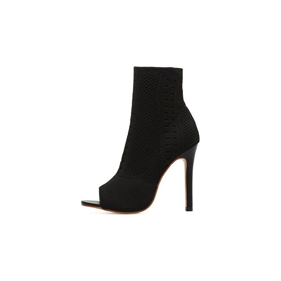 NEW ALEXANDER WANG Kori Cut Out Heel Ankle Boot, EUR 40, Black Leather |  eBay