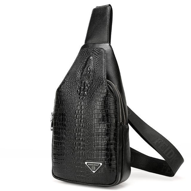 Crocodile Wear Collection Sling/ factory Messenger Bag