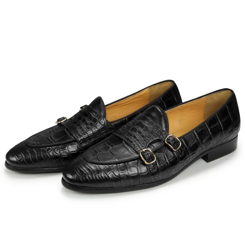 Shop at Crocodile Wear | Veltique Monk Strap Elegance - Monk