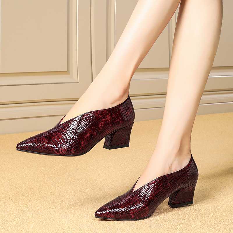 Pointed Toe Stiletto Heels Loafer
