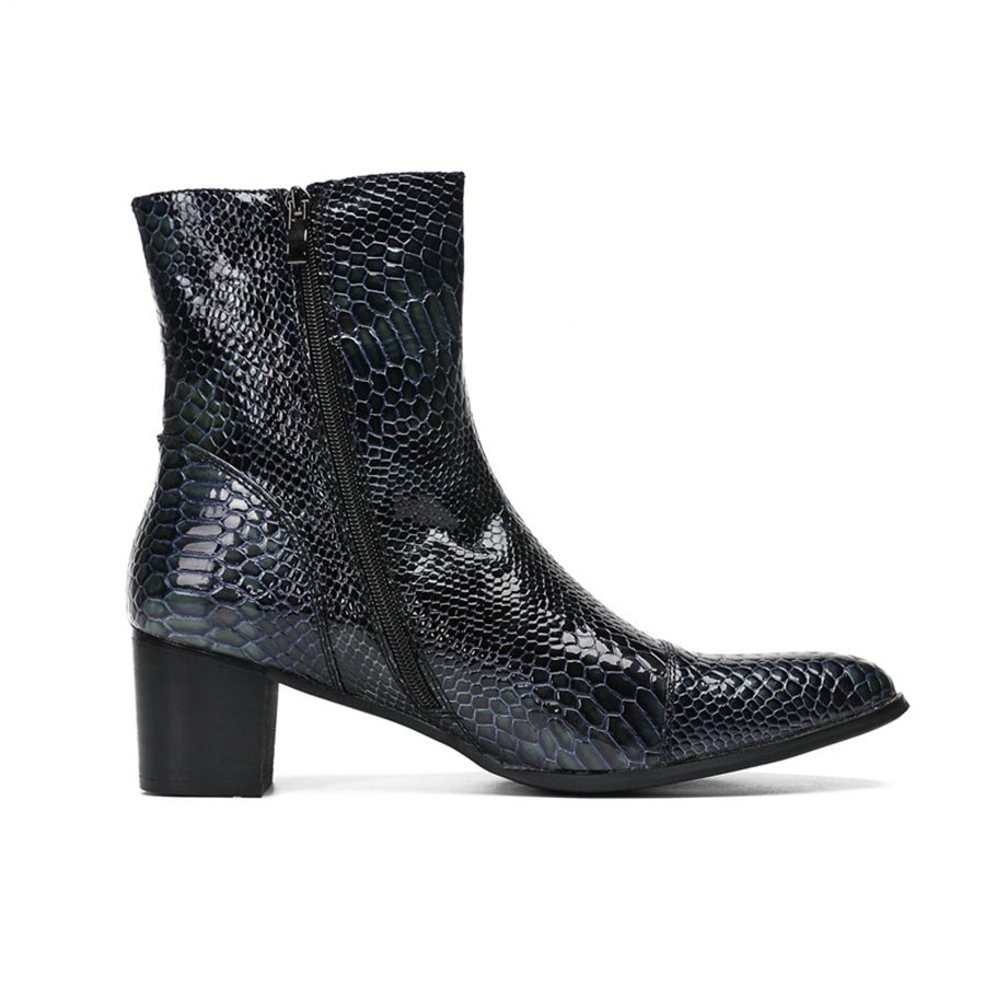 Ecco 2025 snakeskin boots