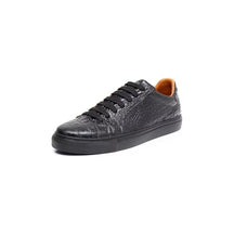 LuxeCroco Lace-up Exotic Sneakers